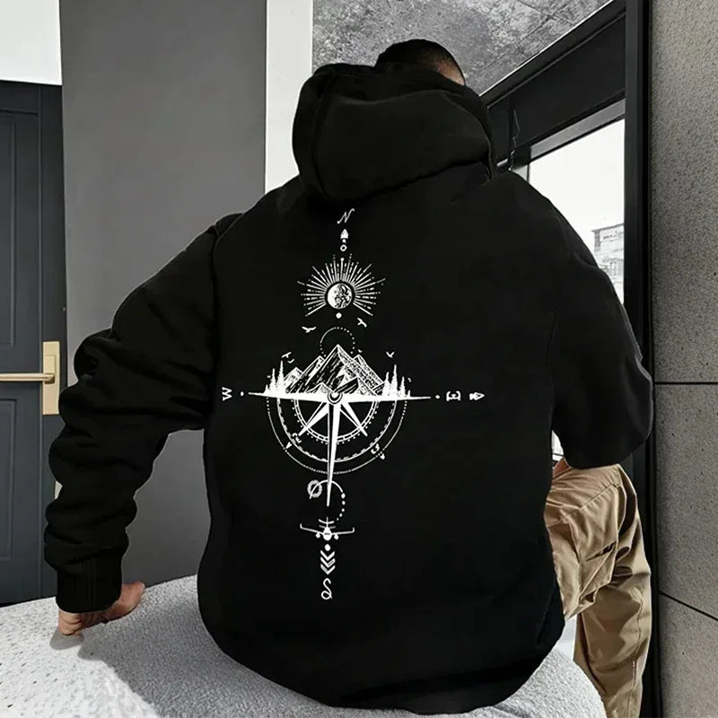 Horizon Compass Pullover